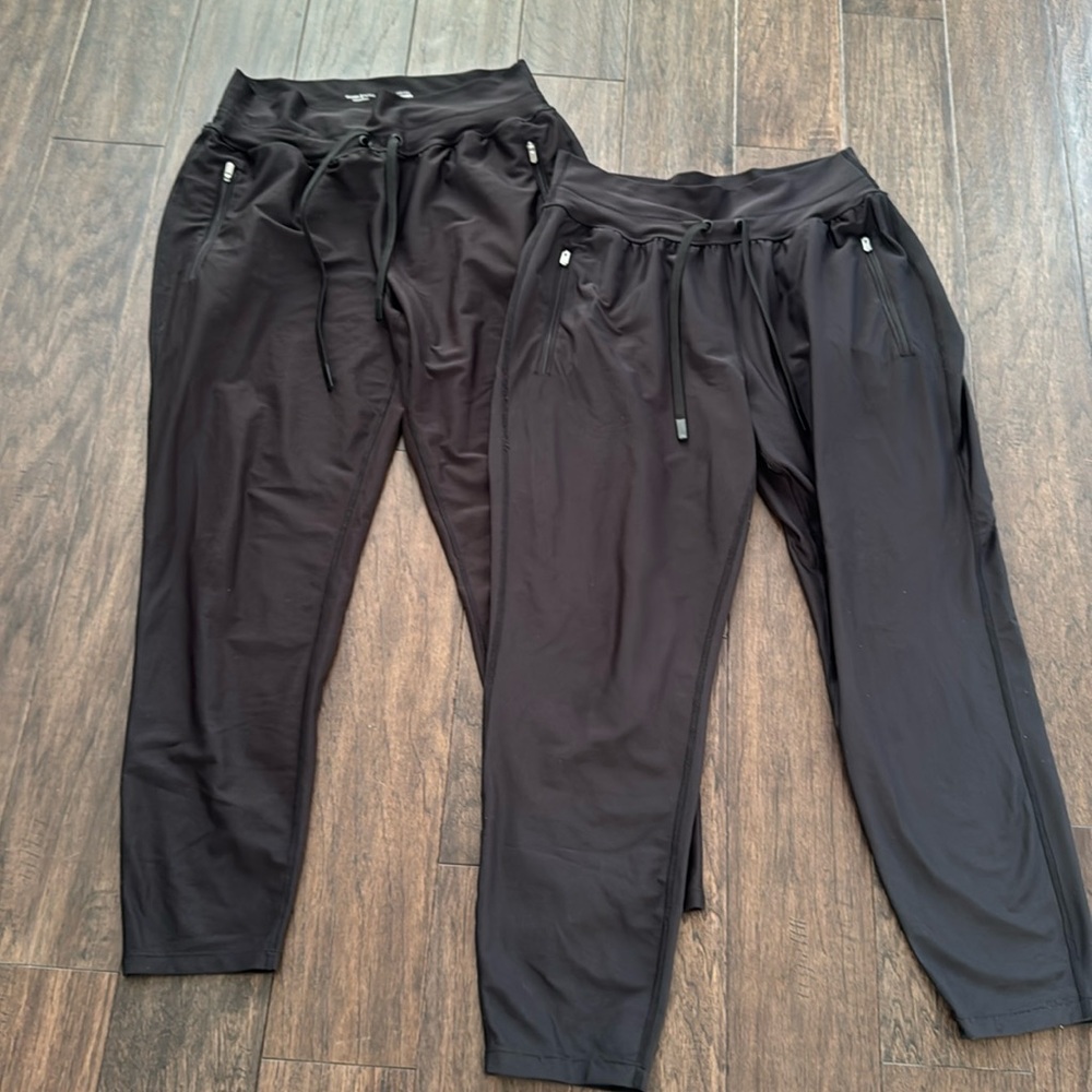 Old Navy black joggers - set of 2